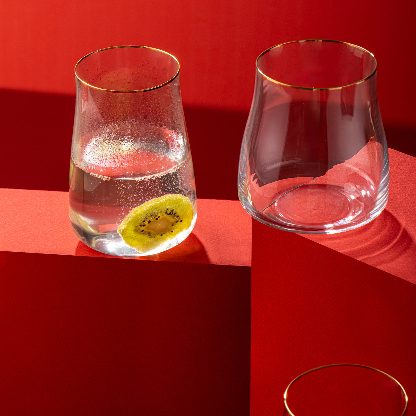 Emsan Brillante 19 Piece Glass Set Gold
