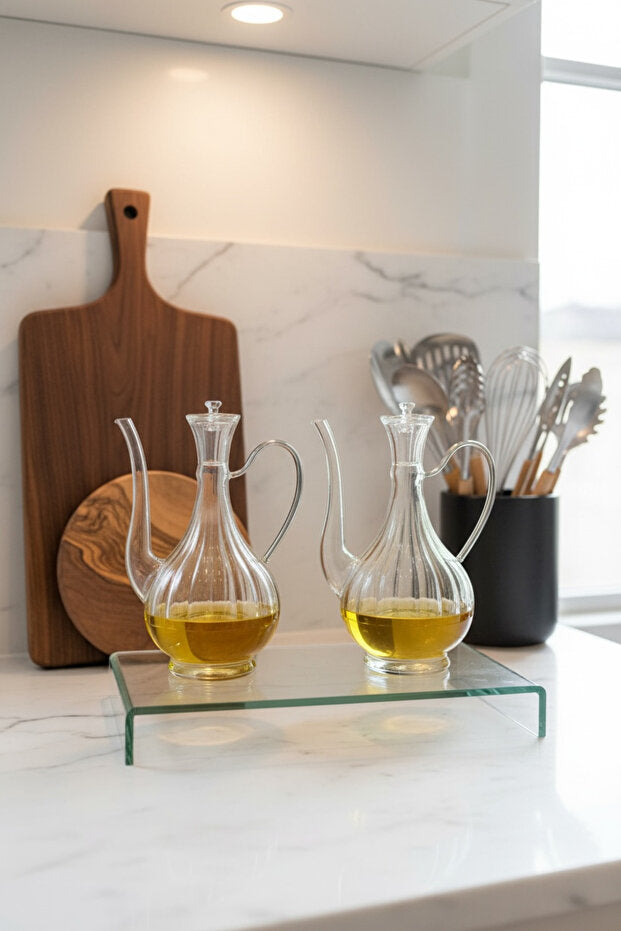 Borosilicate Glass Glory Oil or Vinegar Dispenser