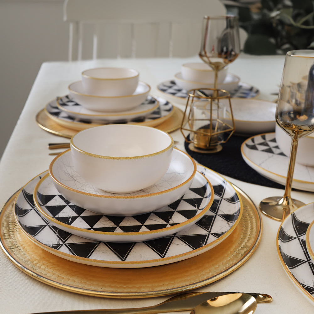 Trigon Dinner Set 24 Pieces 6 Person