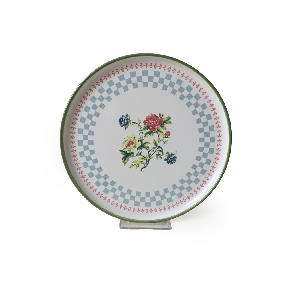 Rose Line Nordic Cake Plate 22 Cm 6 Pieces