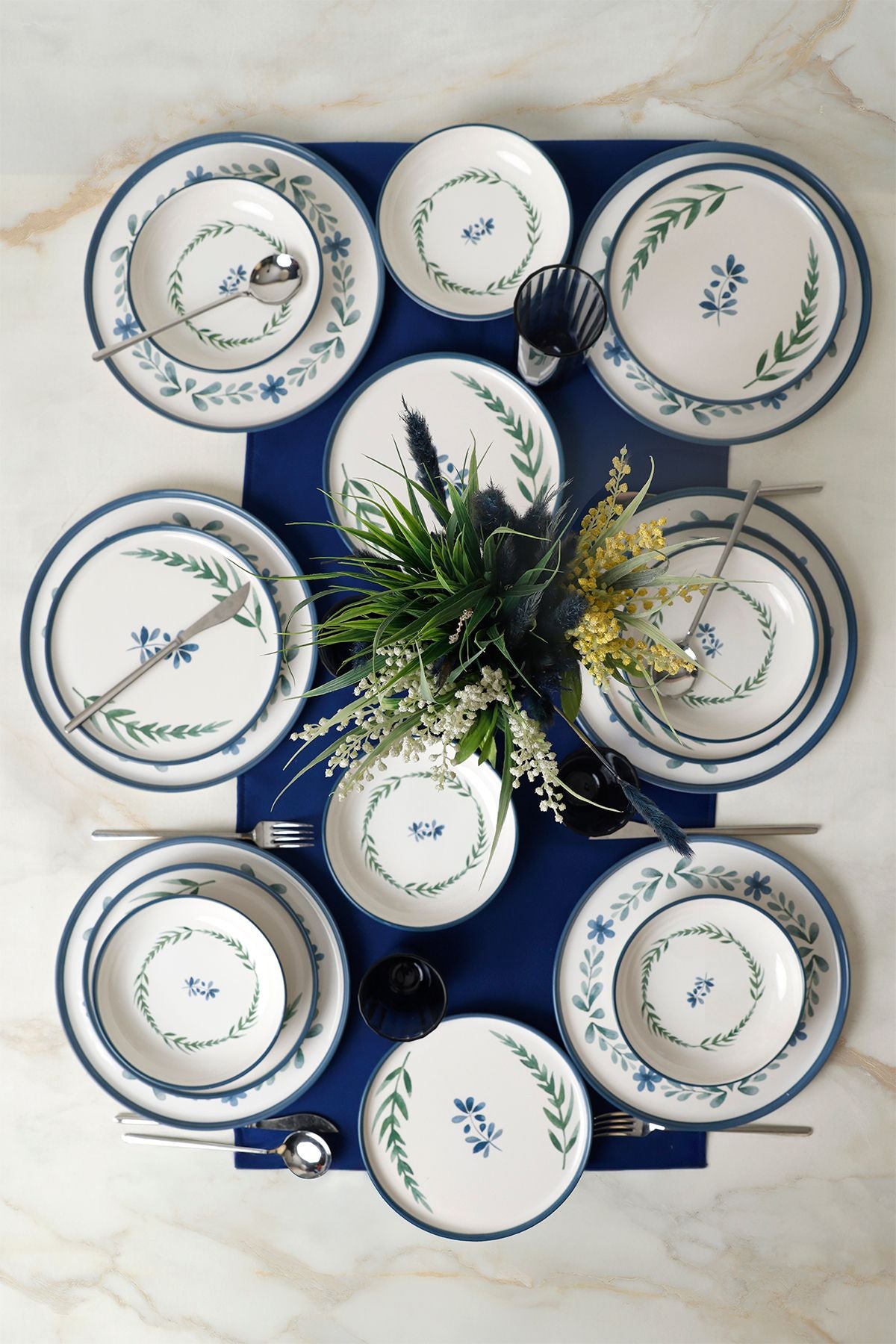 Daphne Dinner Set 18 Pieces for 6 People