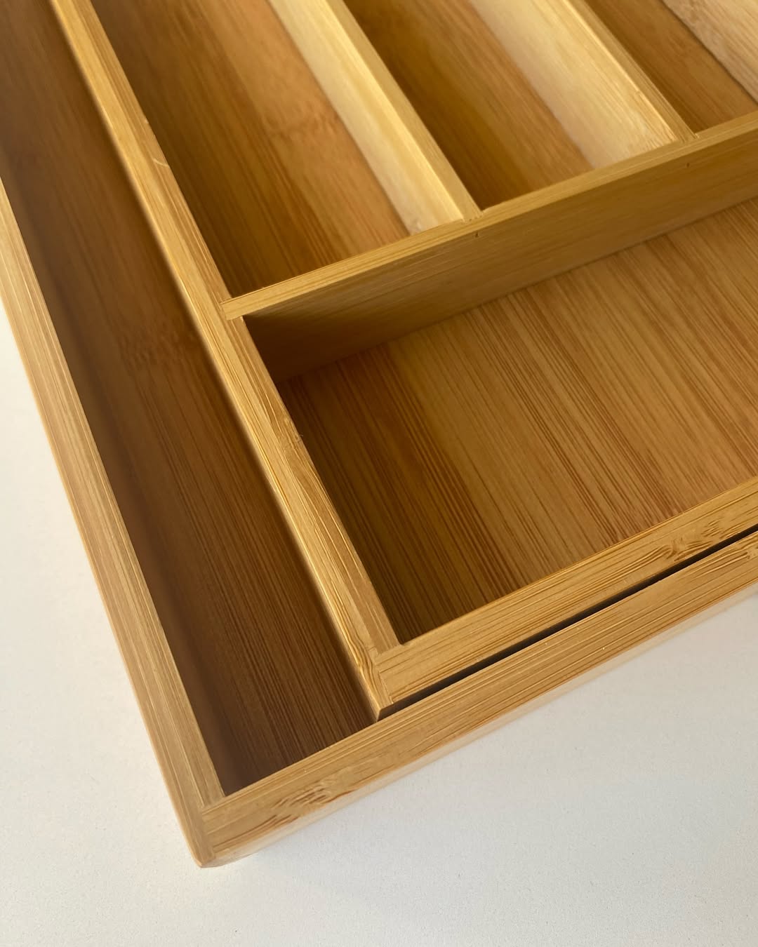 Bamboo Drawer Organizer