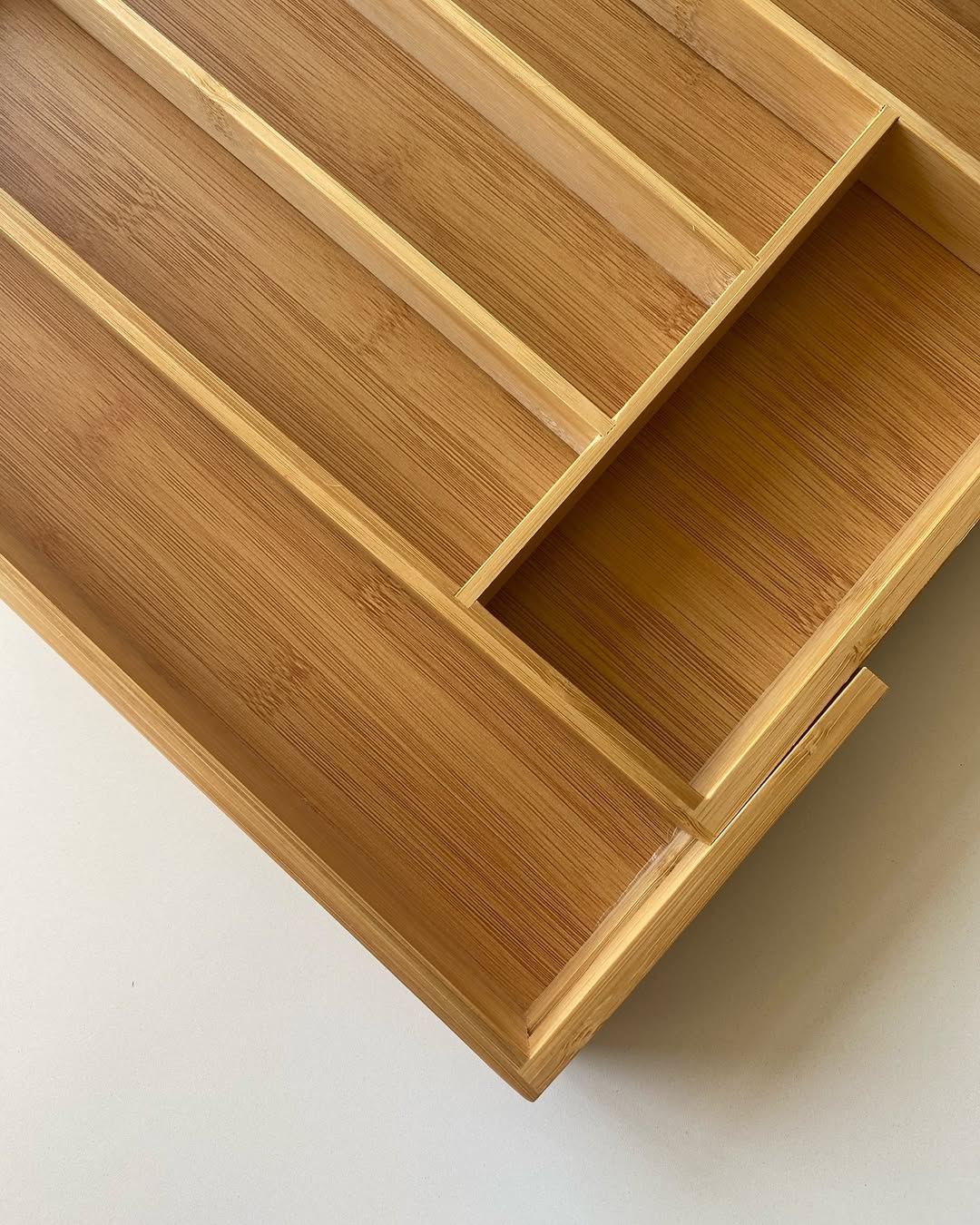 Bamboo Drawer Organizer