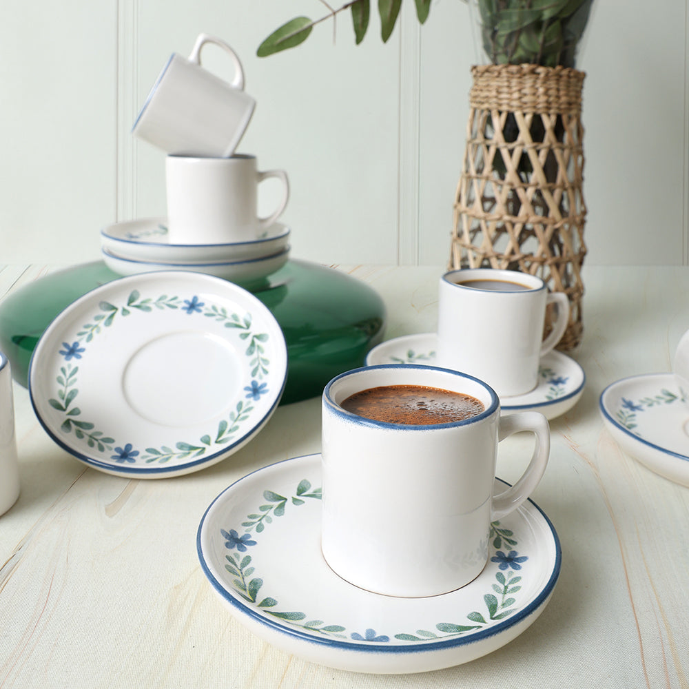 Daphne Nordic Coffee Set 12 Pieces 6 Person