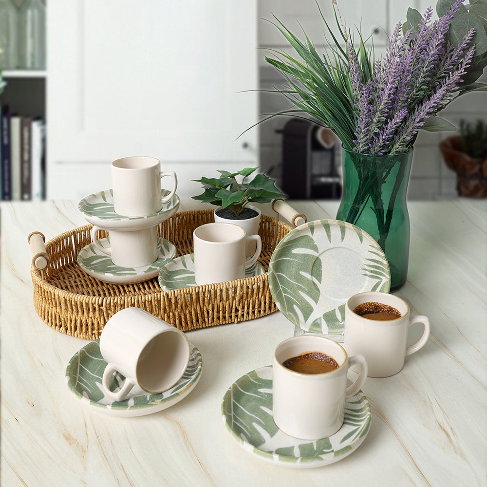 Forest Nordic Coffee Set 12 Pieces 6 Person