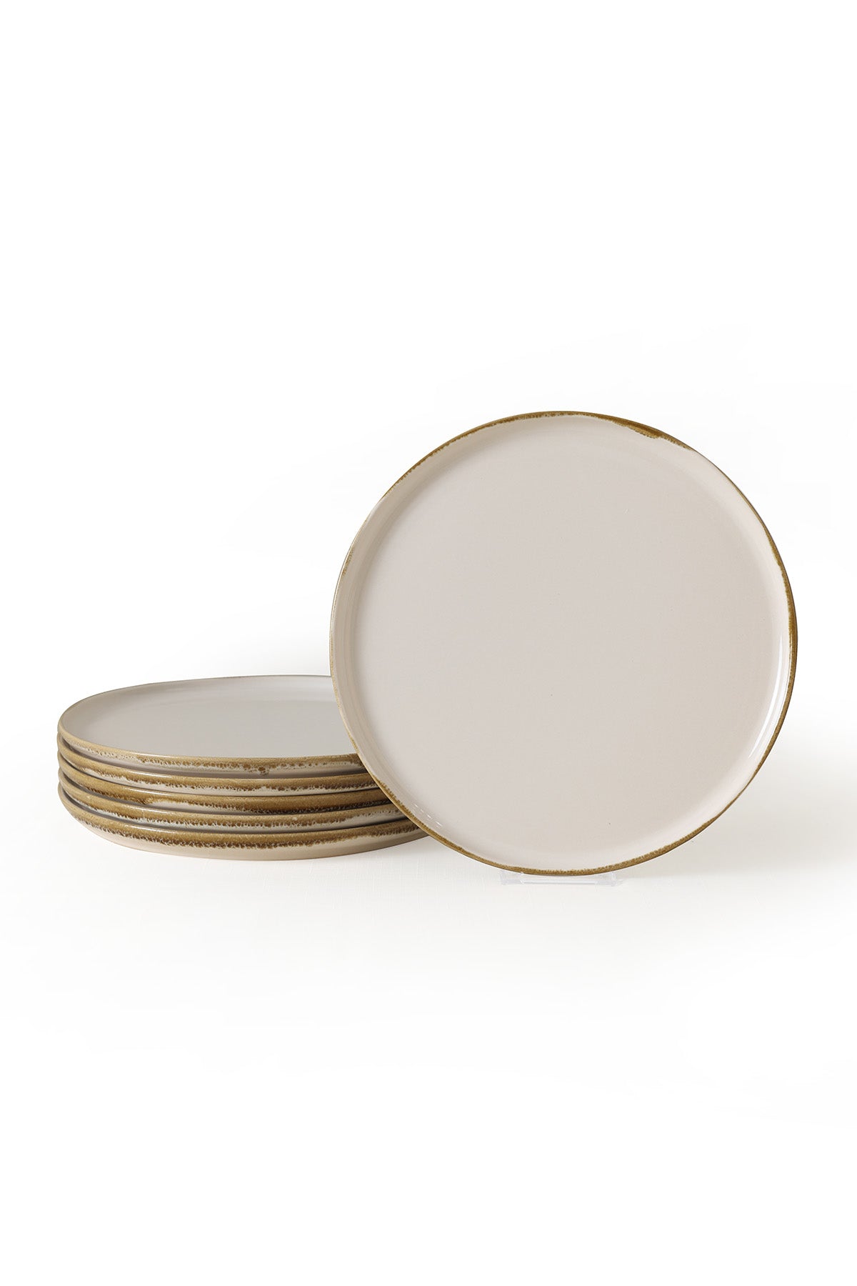 Straw Nordic Serving Plate 28 cm 6 Pieces