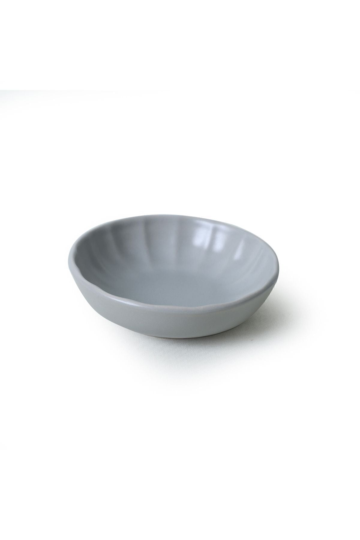 Matte Gray Sirius Snack Bowl 12 cm 6 Pieces
