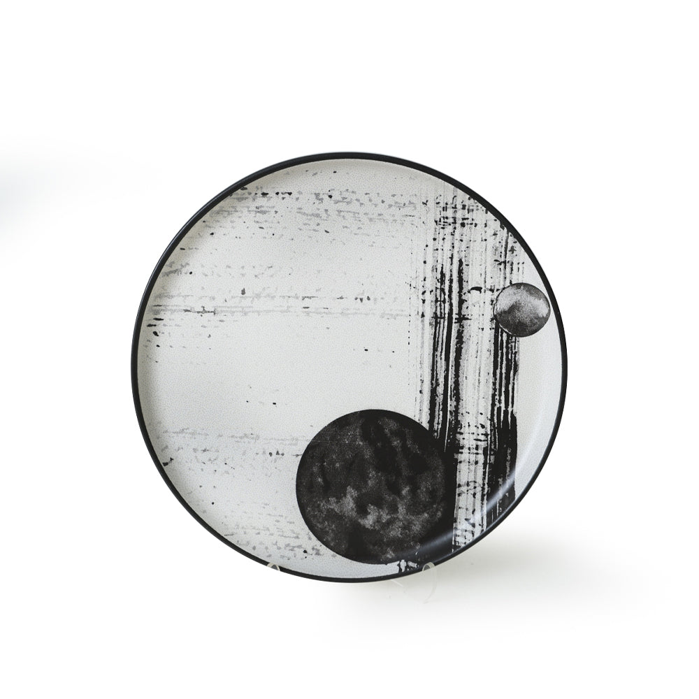 Keraart Shadowy Nordic Cake Plate 22 Cm 6 Pieces