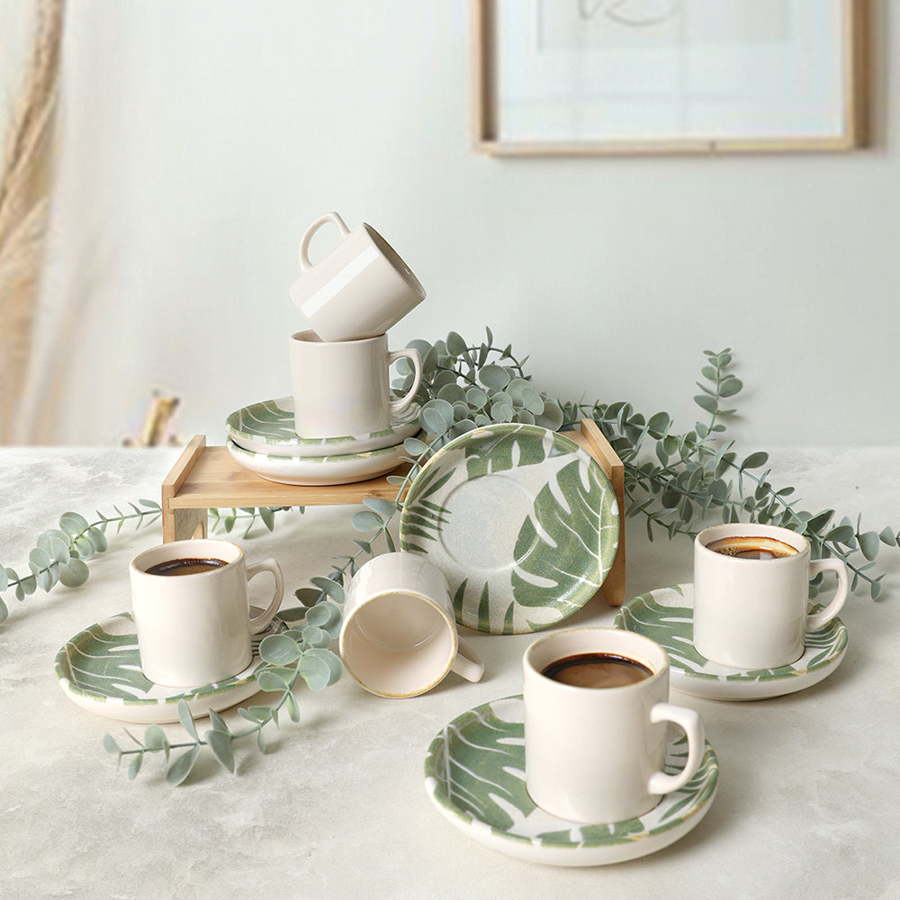 Forest Nordic Coffee Set 12 Pieces 6 Person