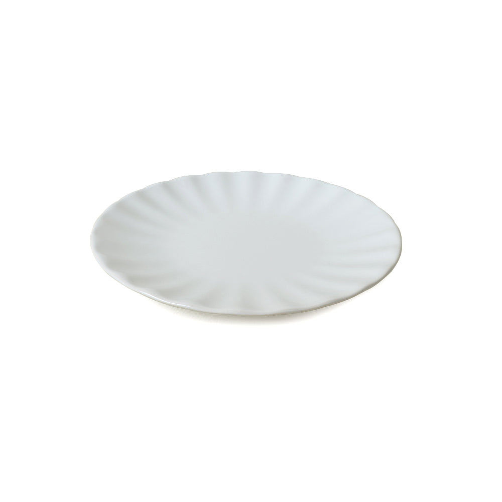 White Sirius Cake Plate 22 Cm 6 Pieces