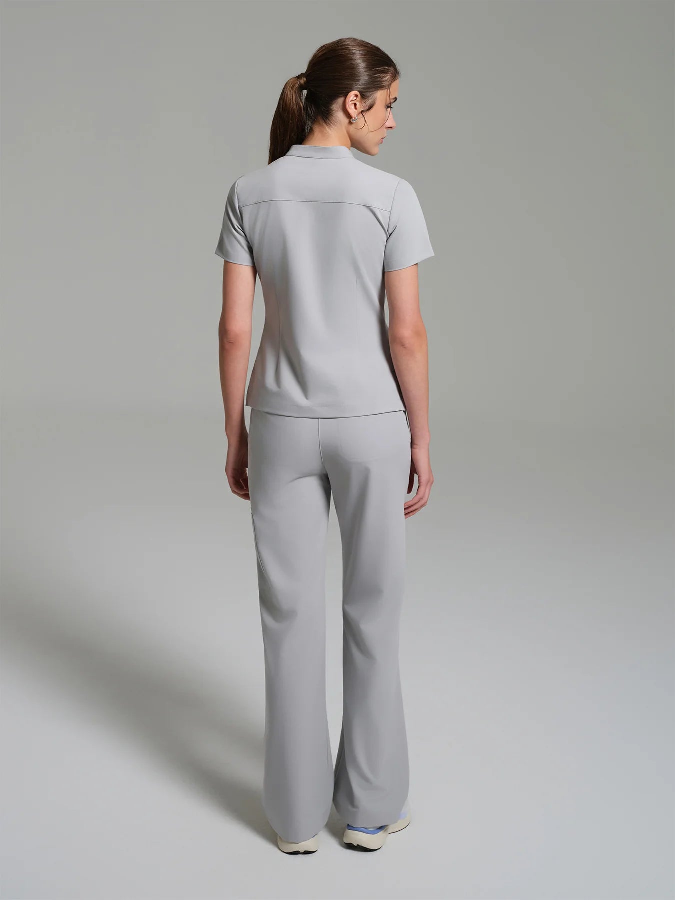 Cosa Lena® Women's Wide Leg Pants - Light Gray