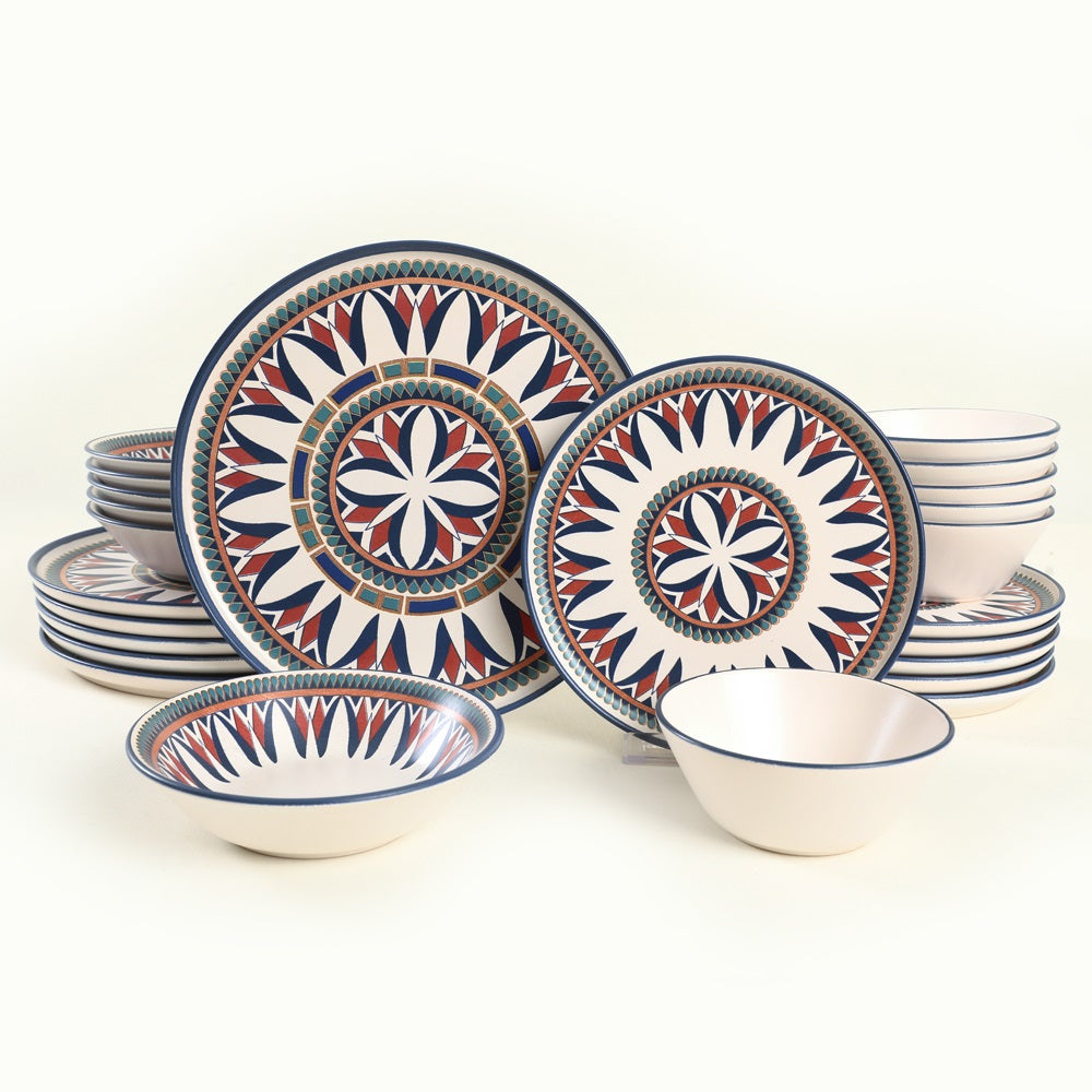 Ruby Dinner Set 24 Pieces for 6 People