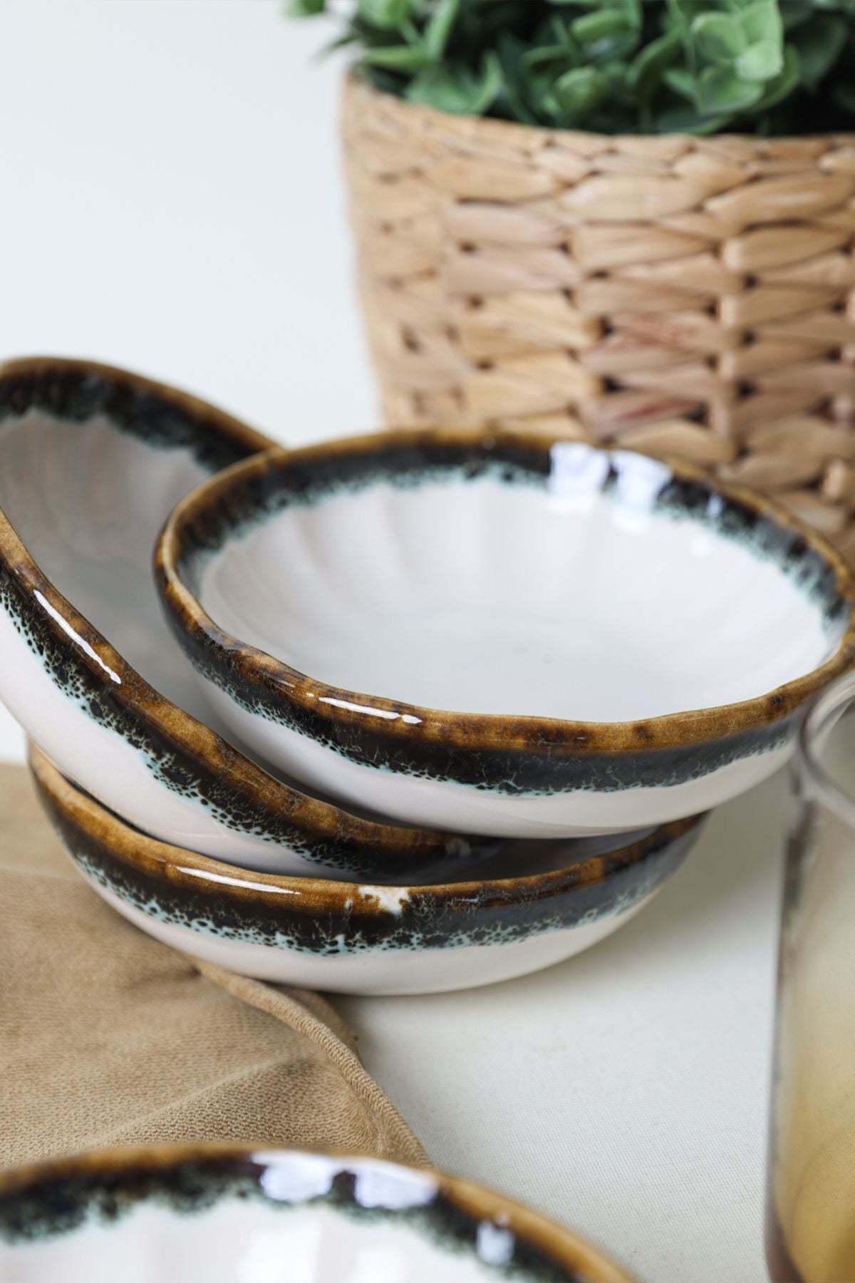 Cobalt Wave Sirius Snack Bowl 12 cm 6 Pieces