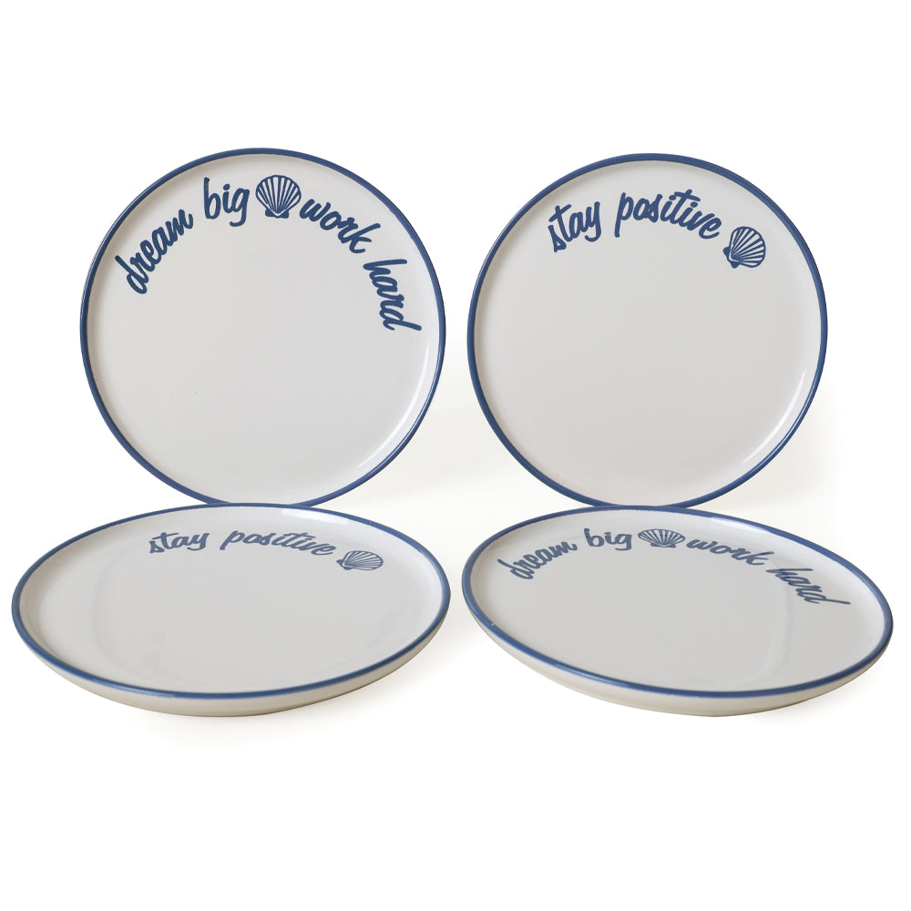 Ocean Muse Nordic Cake Plate 22 Cm 4 Pieces
