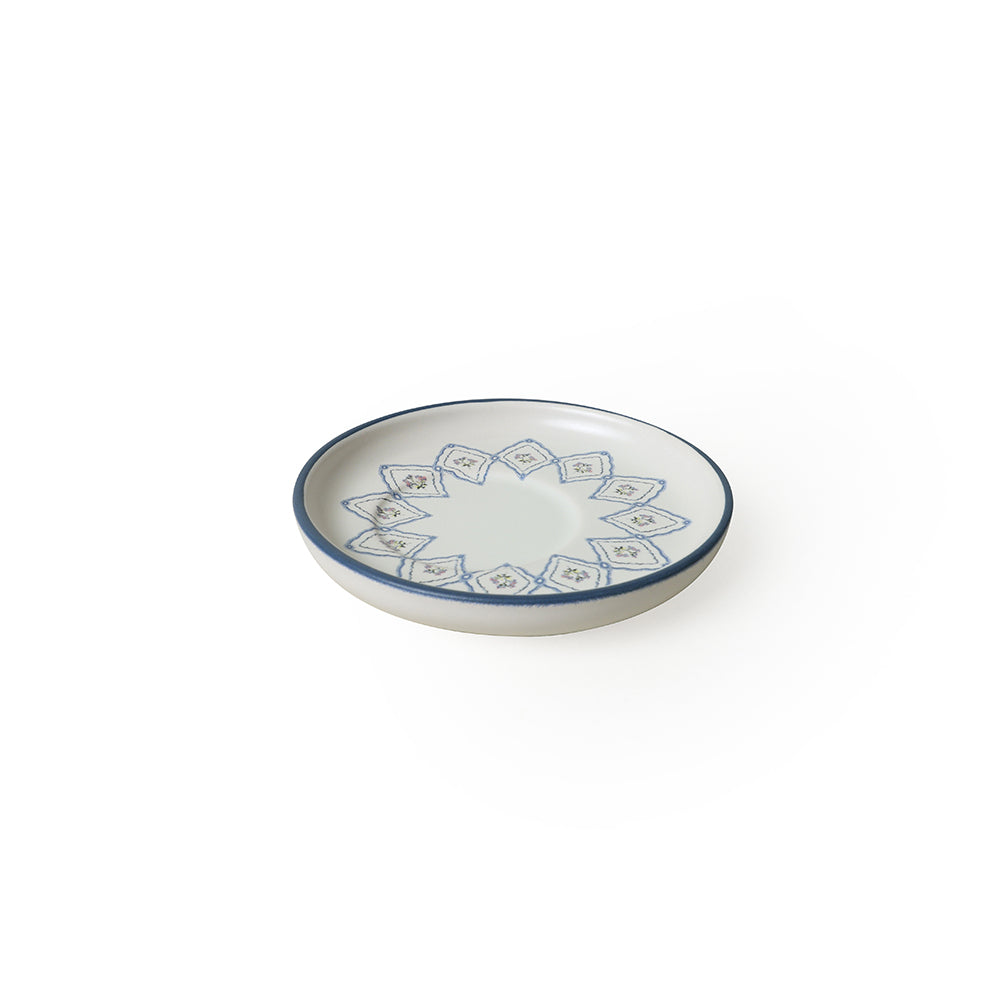Floral Waves Nordic Coffee Set 12 Pieces 6 Person