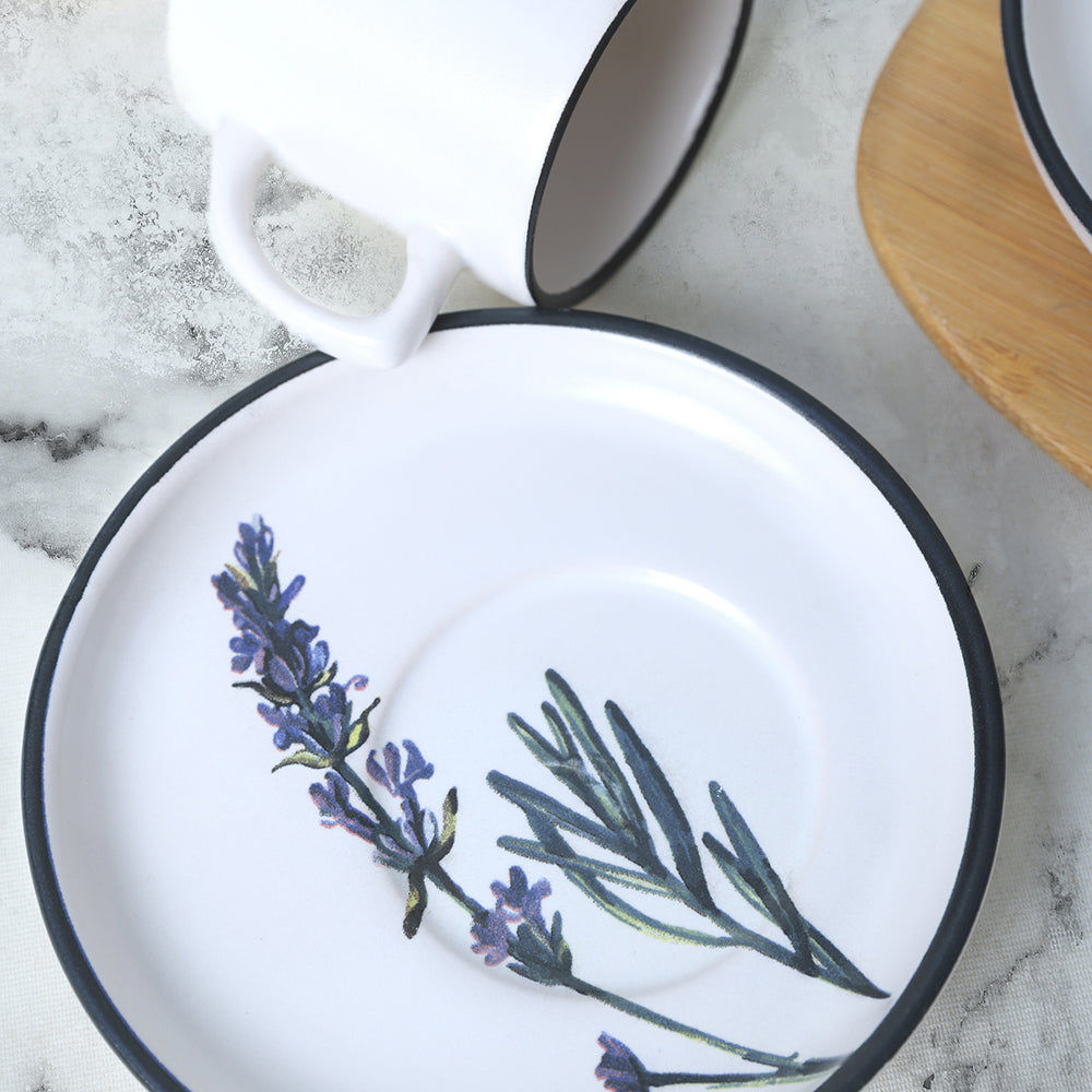 Flower Garden Nordic Coffee Set 12 Pieces 6 Person