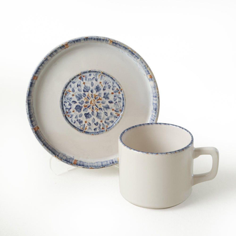 Sapphire Stackable Tea Set 12 Pieces for 6 People