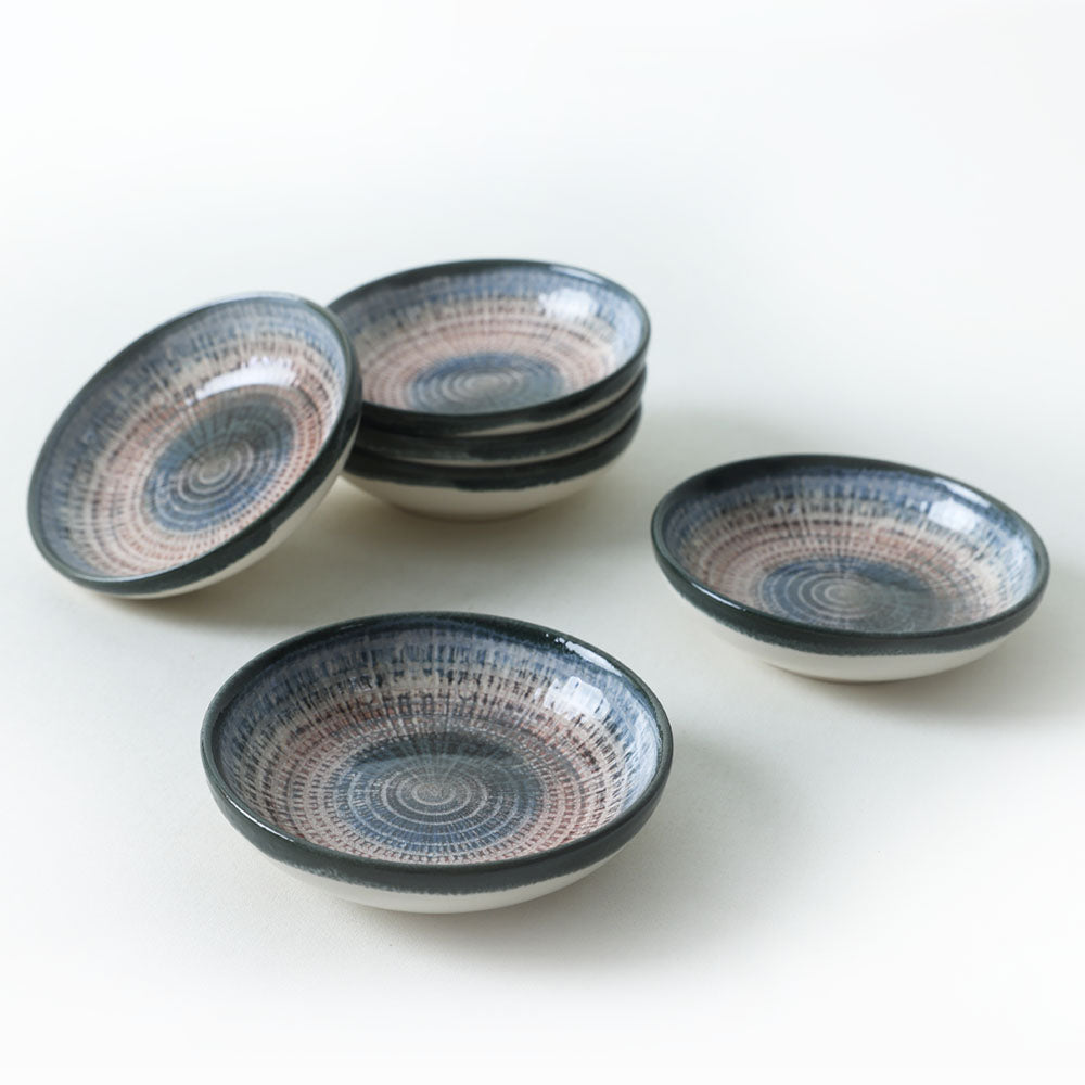 Hydra Ring Snack Bowl 13 Cm 6 Pieces