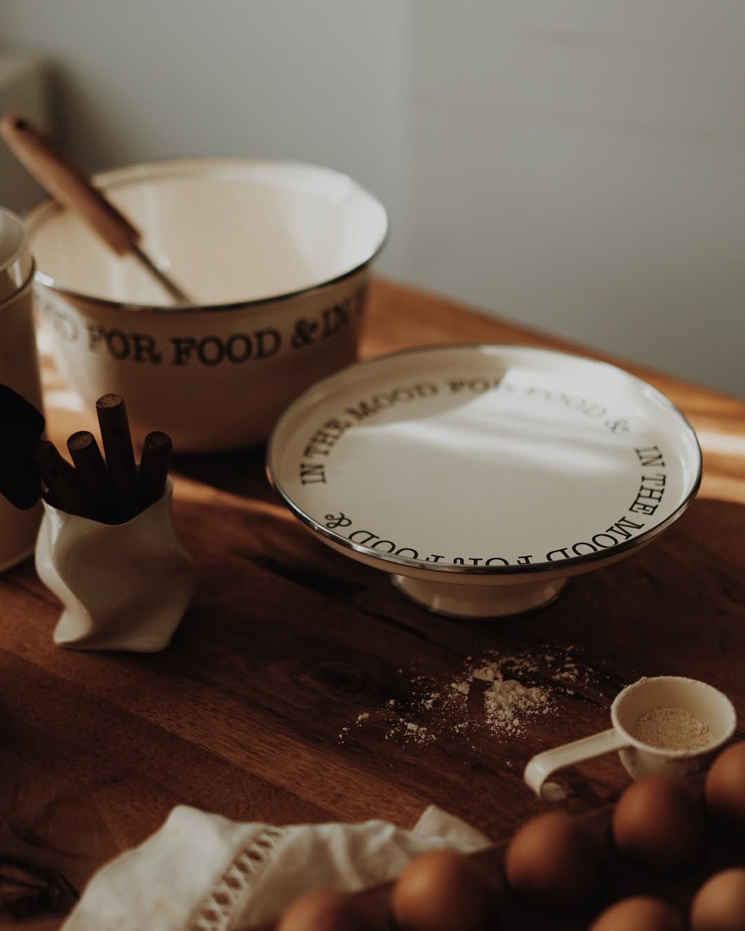 Mood Enamel Cake Stand