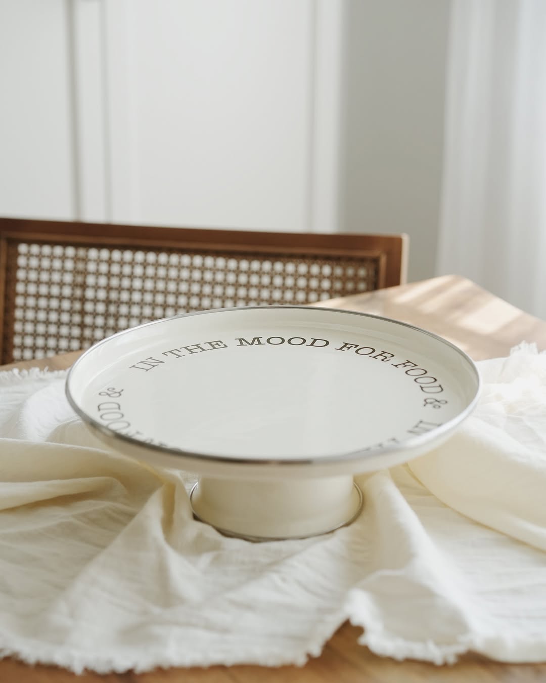 Mood Enamel Cake Stand