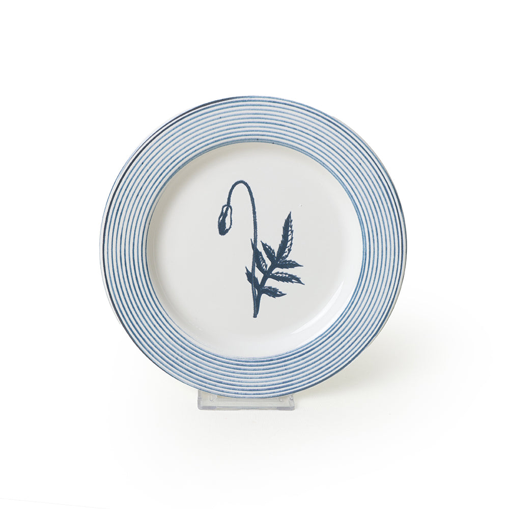 Floral Essence Assos Cake Plate 22 Cm 4 Pieces
