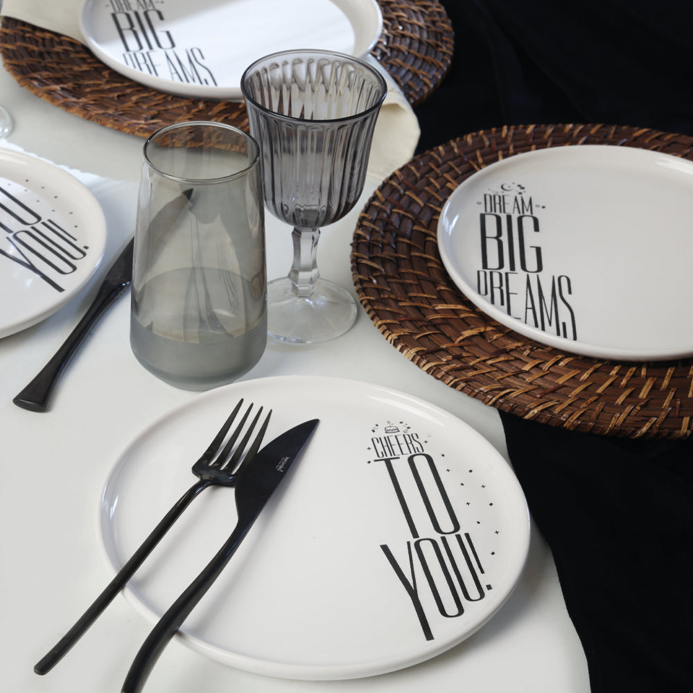 Dream & Cherrs Nordic Cake Plate 22 Cm 4 Pieces