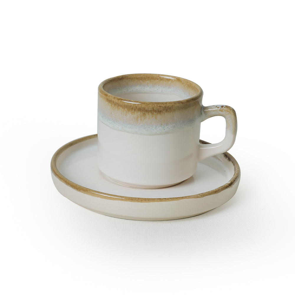 Shizen Stackable Tea Set 12 Pieces for 6 People