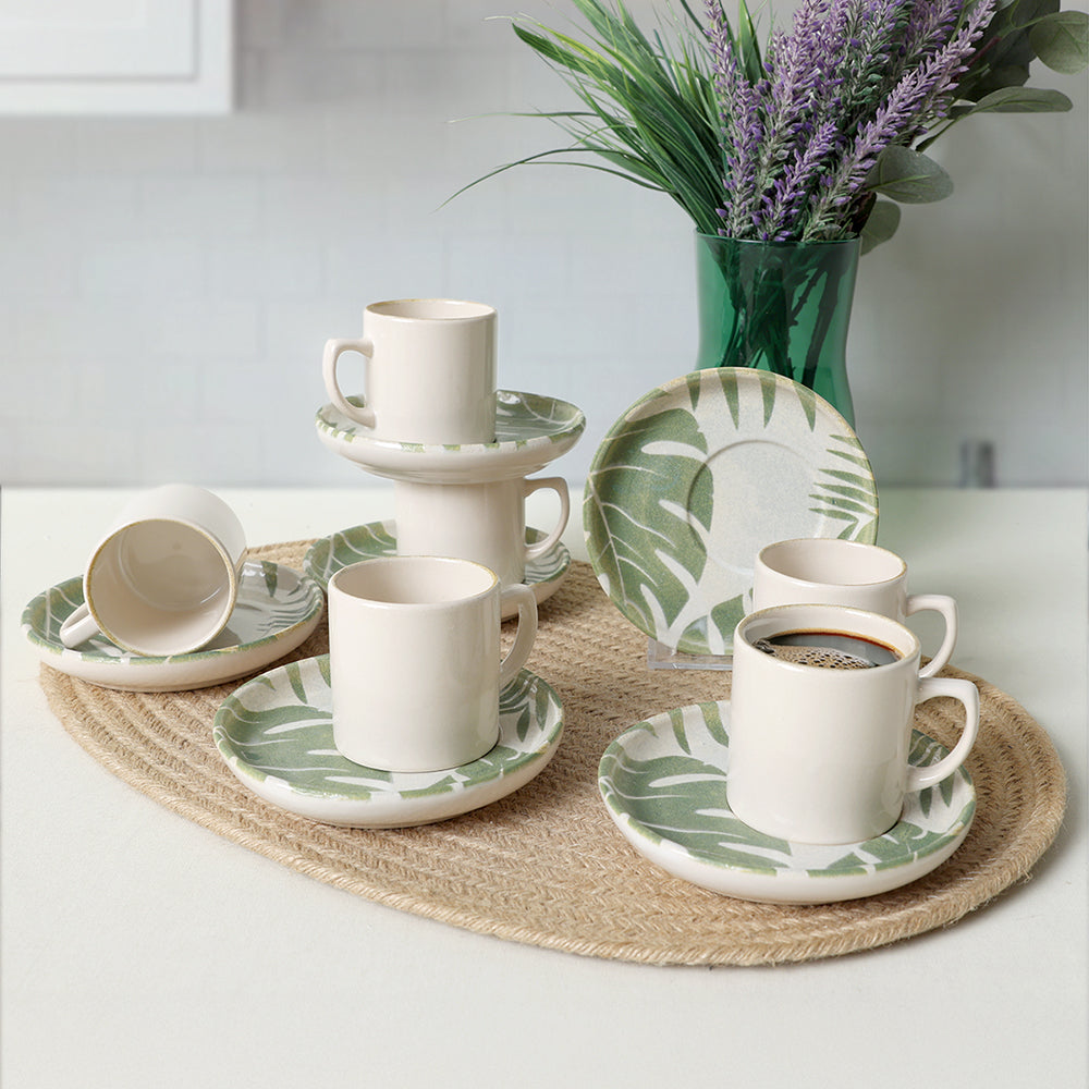 Forest Nordic Coffee Set 12 Pieces 6 Person