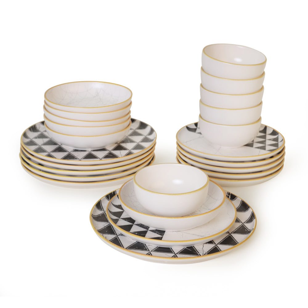 Trigon Dinner Set 24 Pieces 6 Person