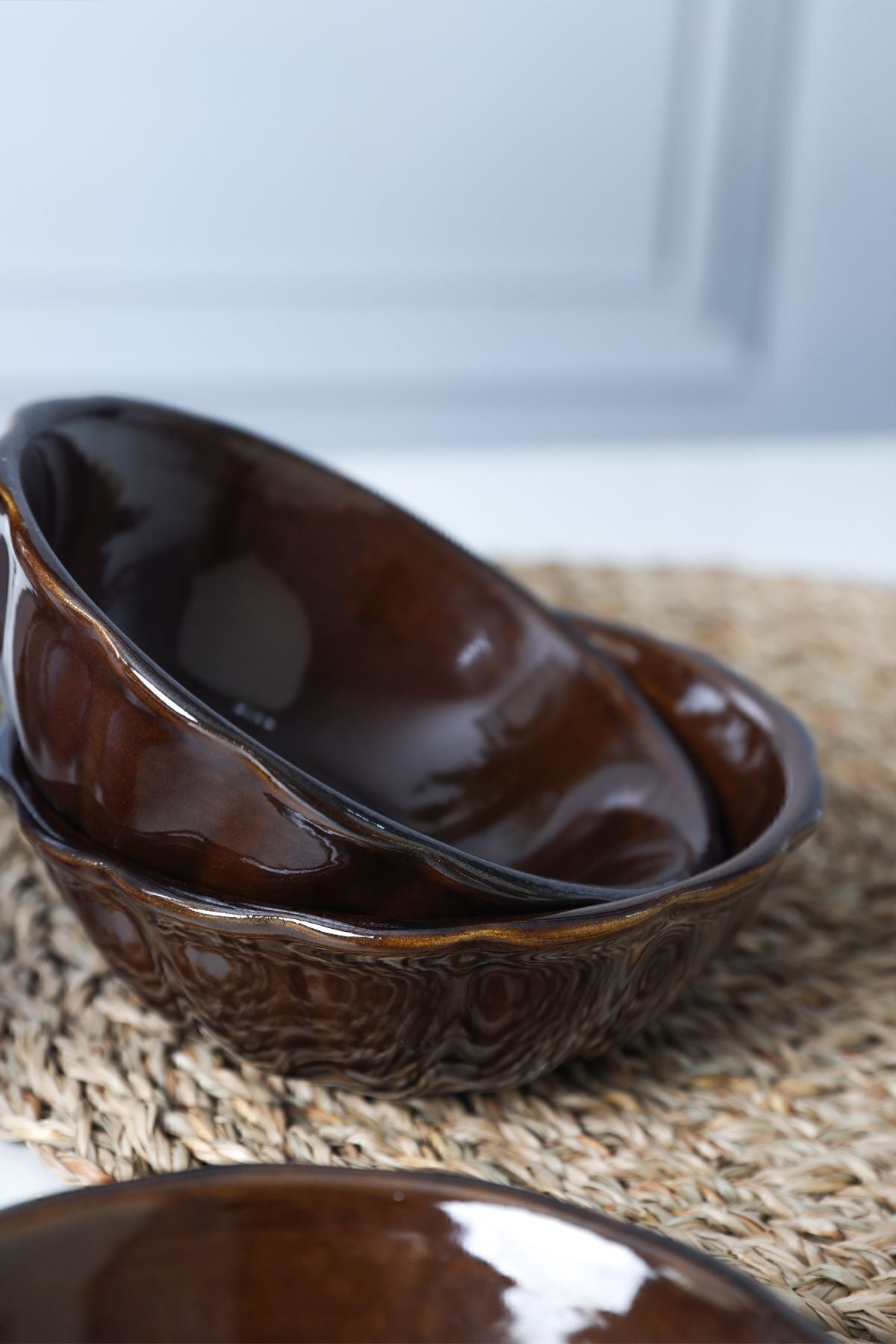 Luster Brown Sirius Snack Bowl 12 cm 6 Pieces