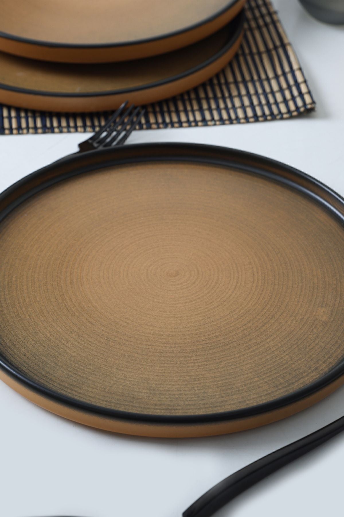 Vintage Stackable Serving Plate 27 cm 6 Pieces