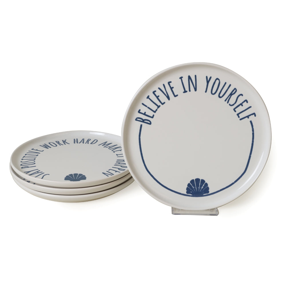 Ocean Muse Nordic Cake Plate 22 Cm 4 Pieces