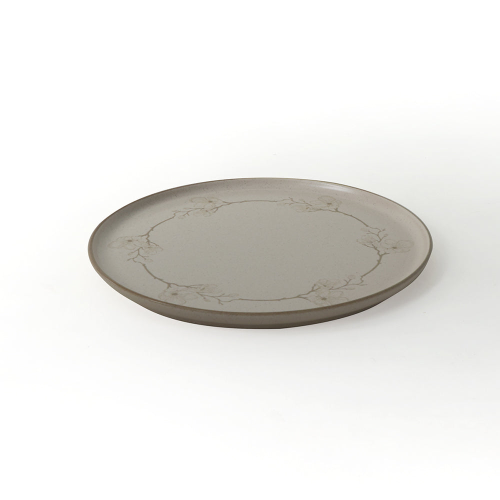 Taupe Bloom Nordic Dinner Set 24 Pieces for 6 People