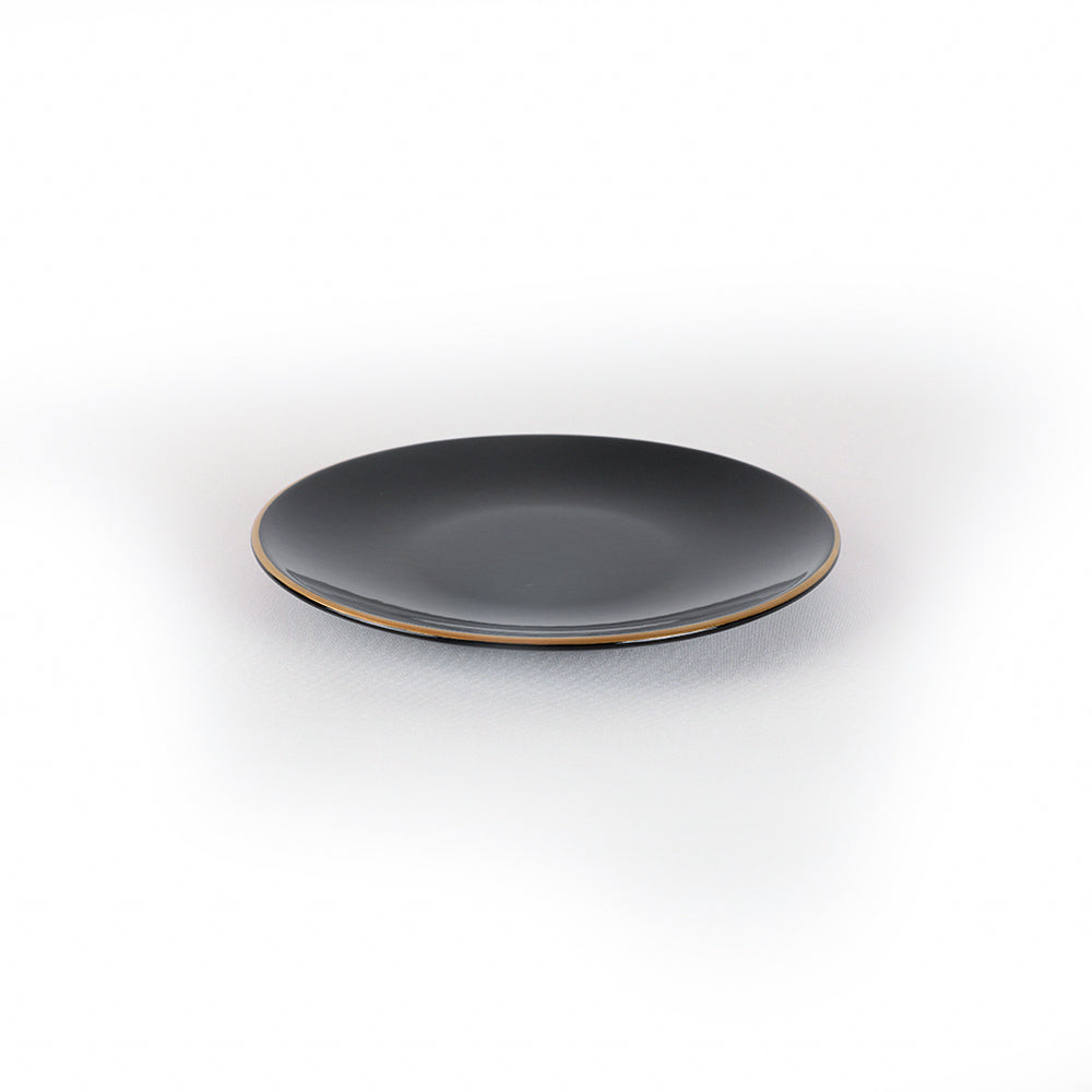 Aegean Black Gold Dinner Set 24 Pieces for 6 People