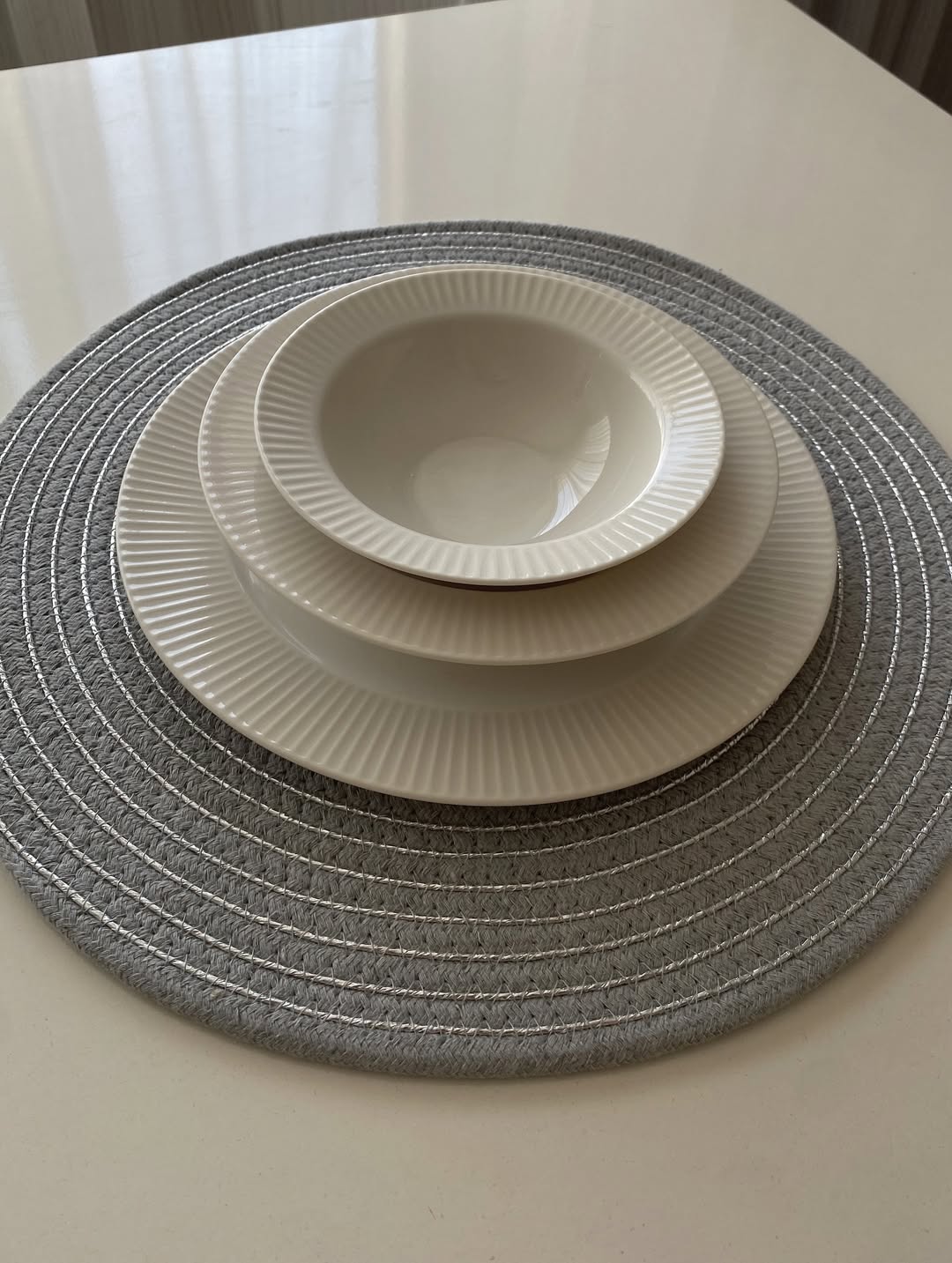 Elif 18 Piece Porcelain Dinner Set for 6 People