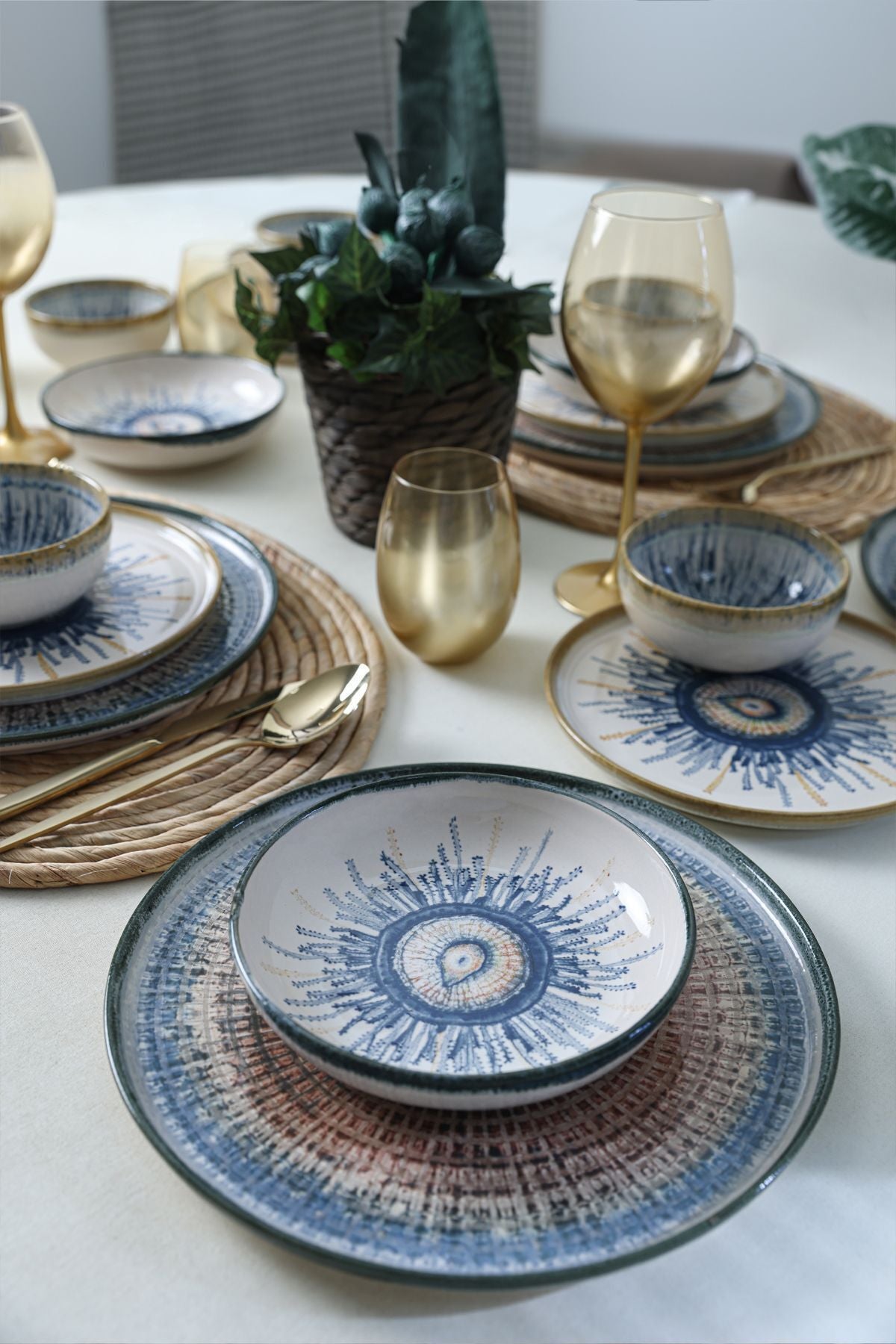 Hydra Dinner Set 24 Pieces for 6 People