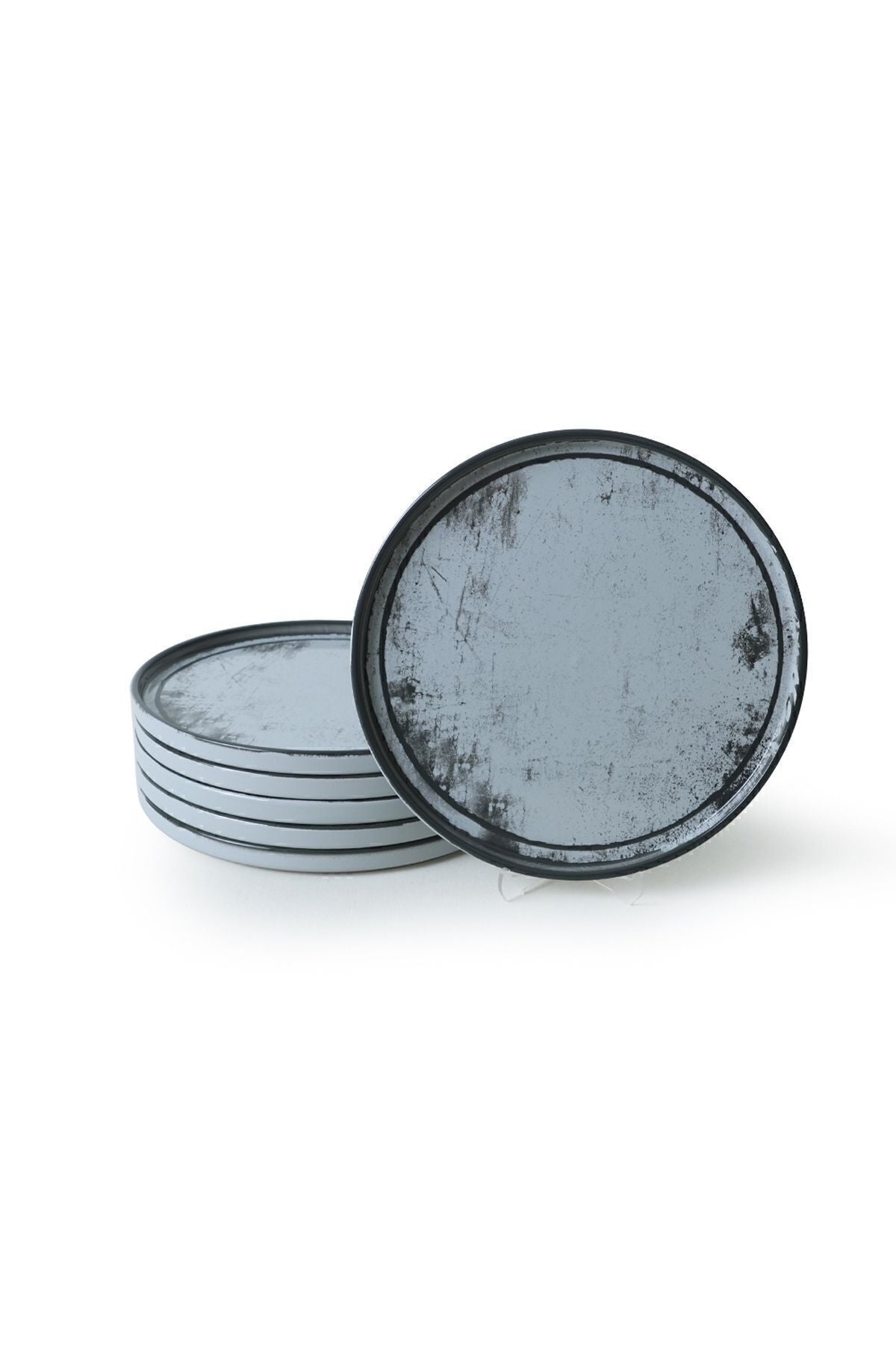 Vintage Mist Stackable Serving Plate 27 cm 6 Pieces