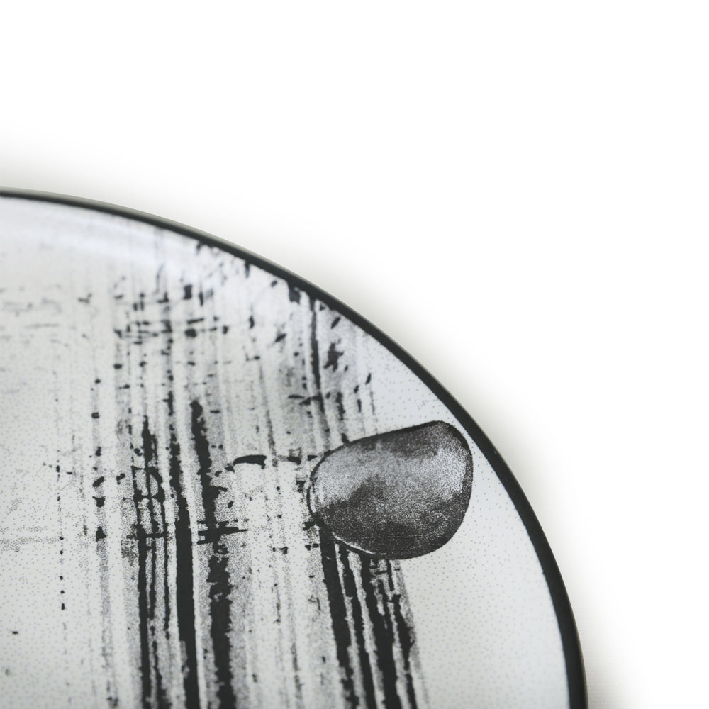 Keraart Shadowy Nordic Cake Plate 22 Cm 6 Pieces