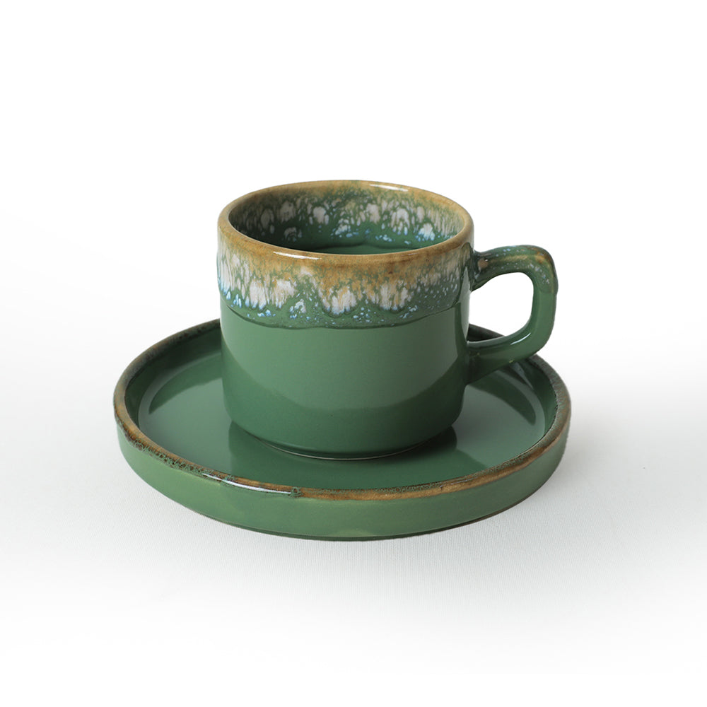 Shizen Stackable Tea Set 12 Pieces for 6 People
