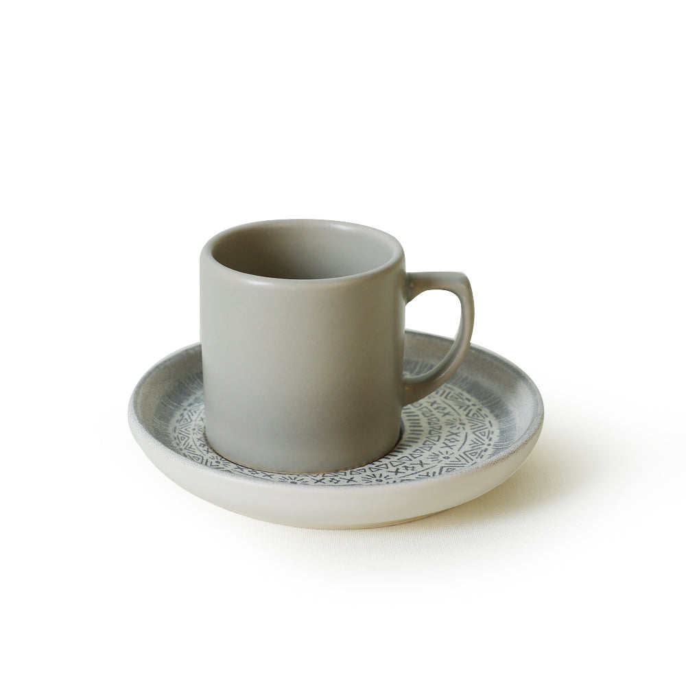 Stone Coffee Set 12 Pieces 6 Person