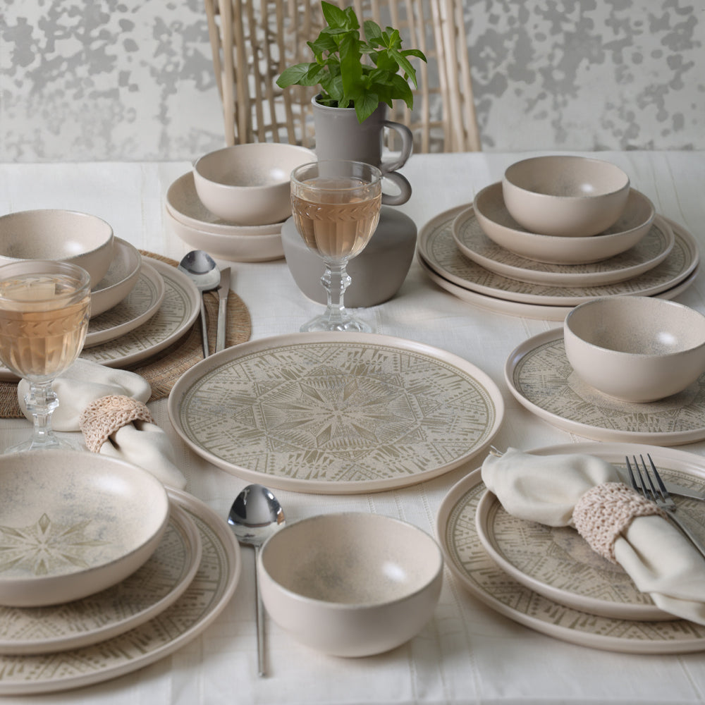 Groundlace Dinner Set 24 Pieces for 6 People