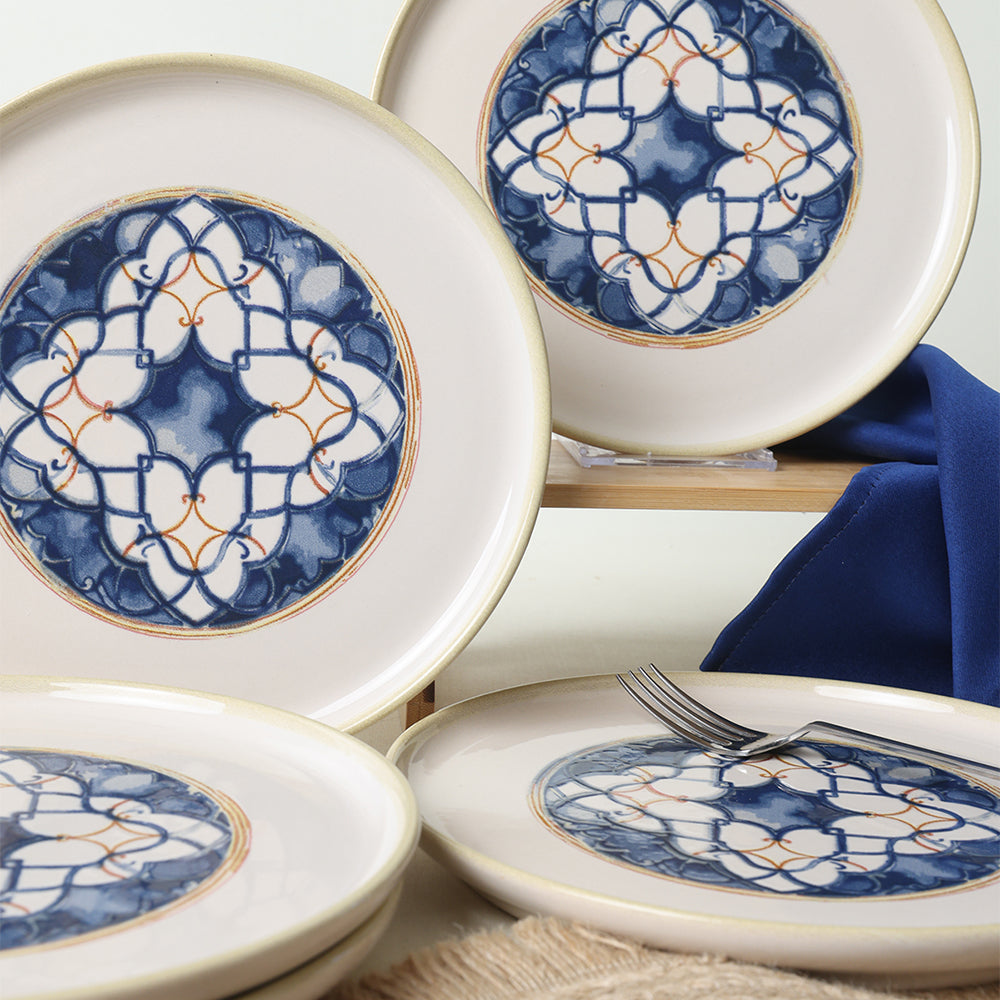 Wave Flow Nordic Cake Plate 22 Cm 6 Pieces