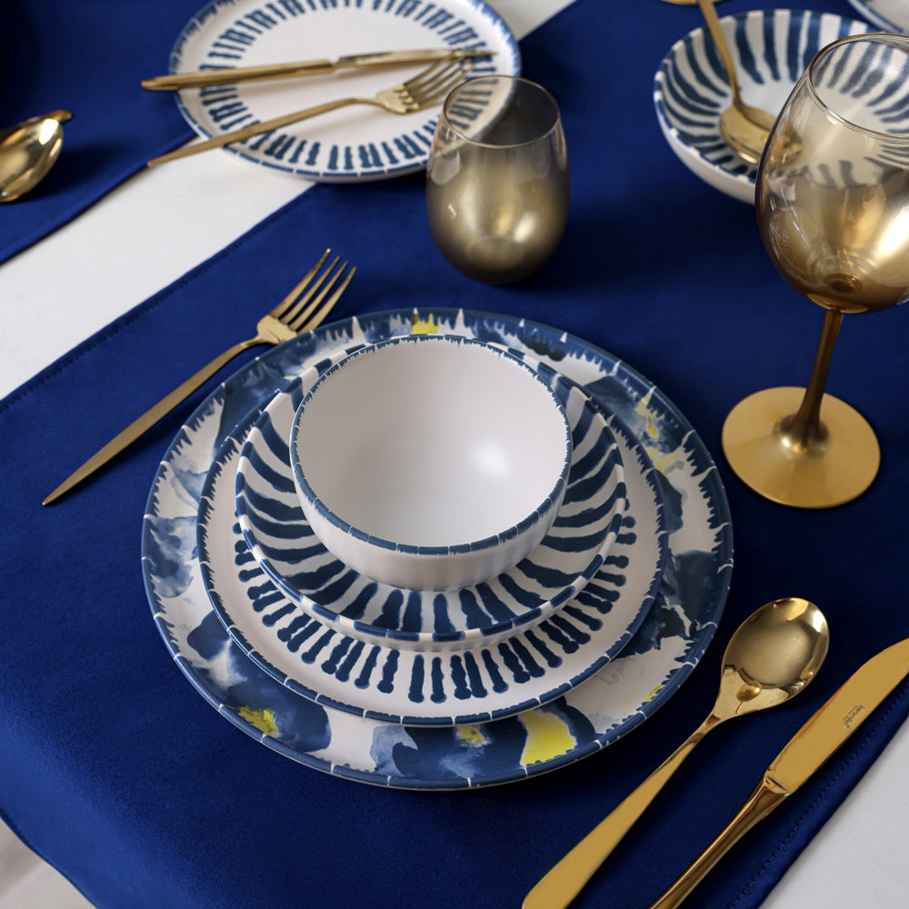 Azure Dinner Set 24 Pieces for 6 People