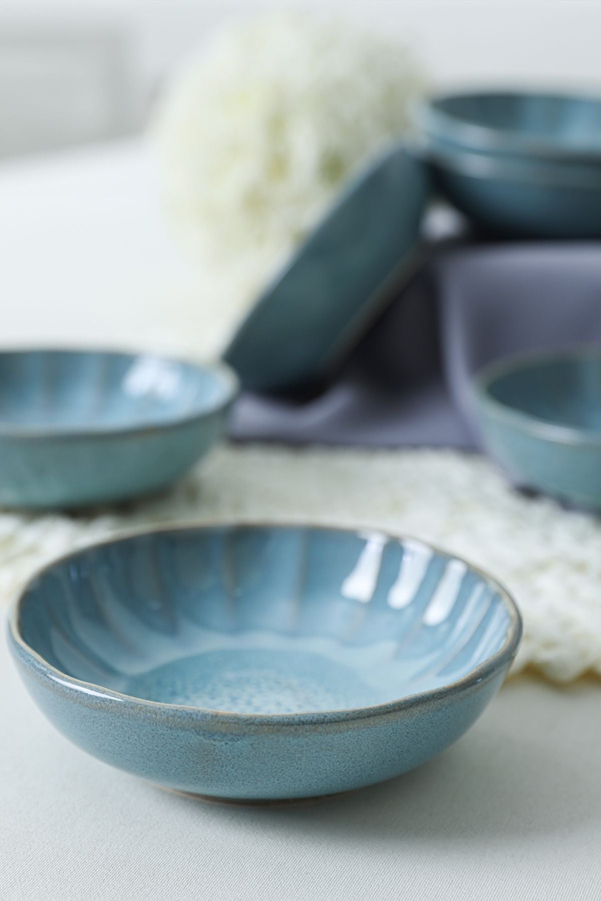 Granite Turquoise Sirius Snack Bowl 12 cm 6 Pieces