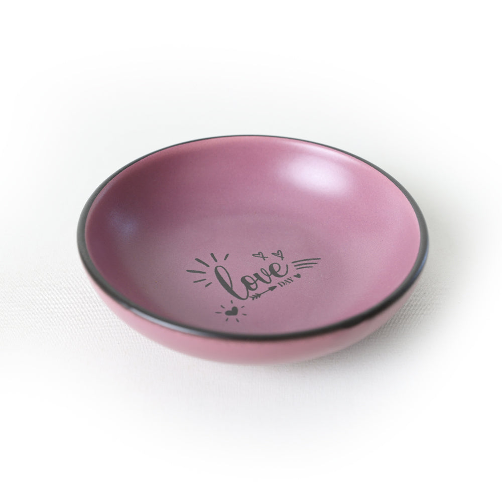 Rainbow Motto Snack Bowl 13 Cm 6 Pieces