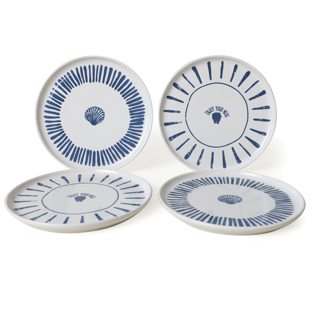 Ocean Muse Nordic Cake Plate 22 Cm 4 Pieces