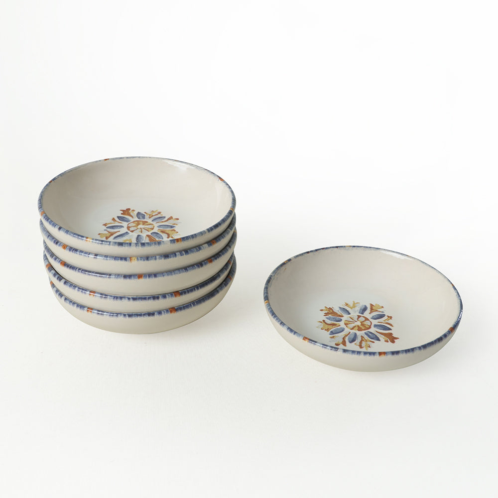 Sapphire Ring Snack Bowl 13 Cm 6 Pieces