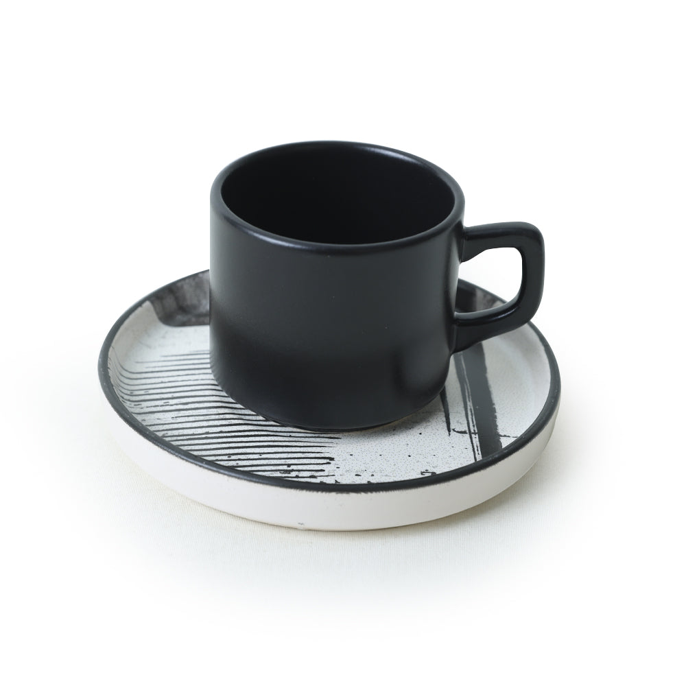 Shadowy Stackable Tea Set 12 Pieces for 6 People