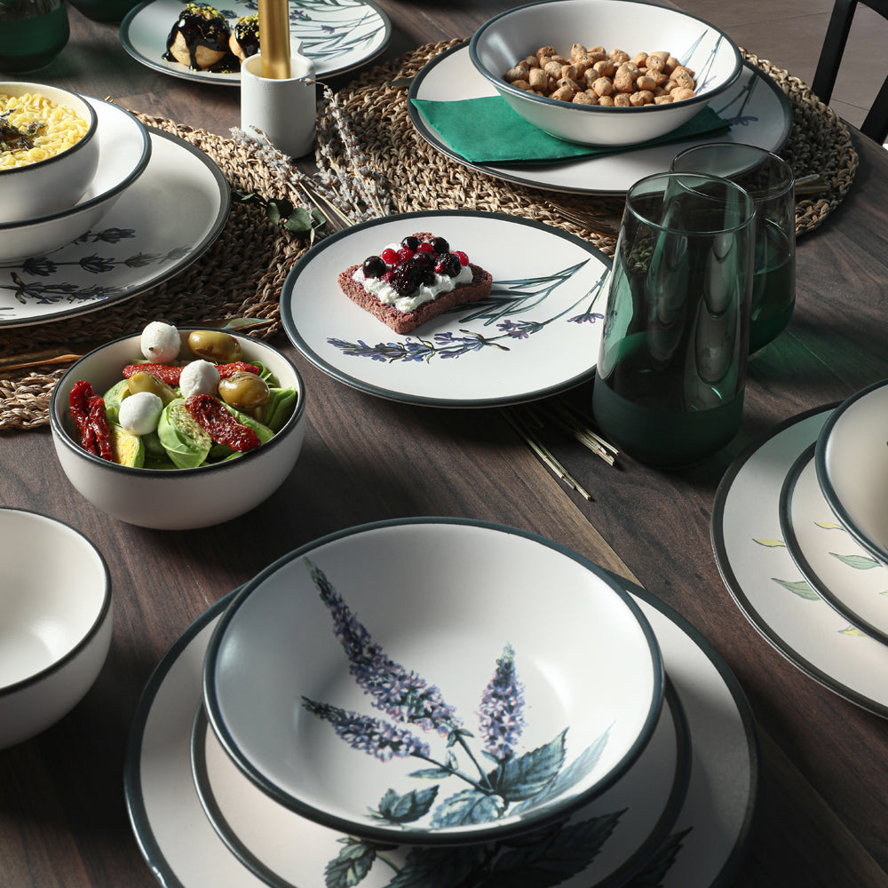 Flower Garden Dinner Set 24 Pieces 6 Person
