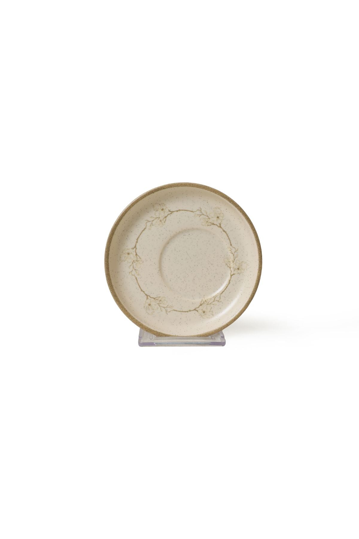 Taupe Bloom Nordic Coffee Set 12 Pieces for 6 People